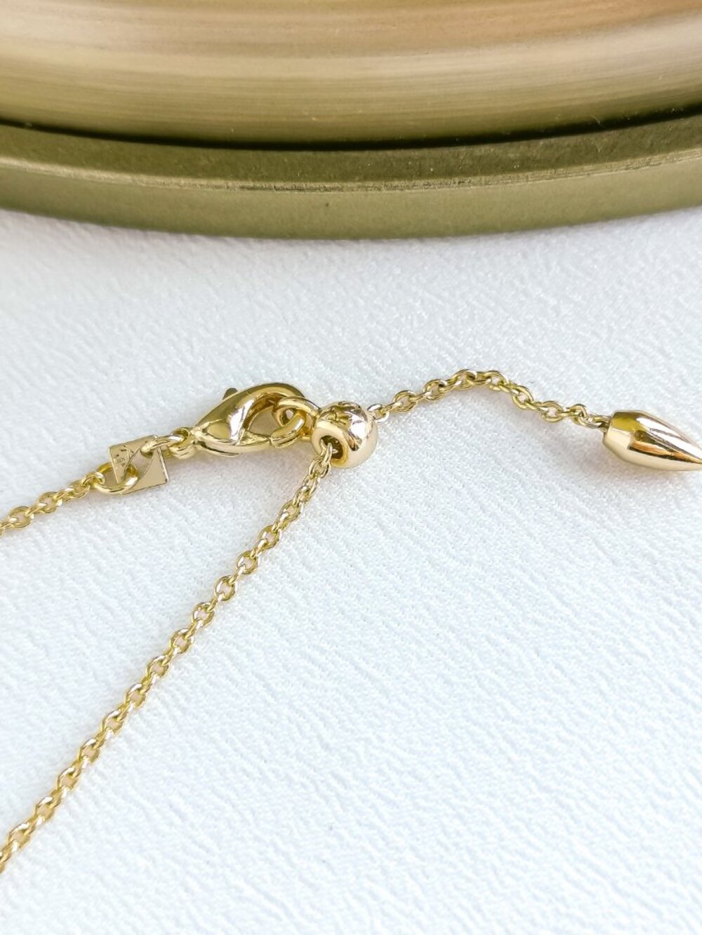 Kendra Scott Ari Heart Abalone Shell Chain Bracelet NEW - Picture 3 of 3